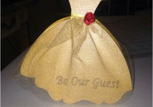 Disney Belle Bridal Shower Invitations Handmade Belle Invites for A Beauty and the Beast themed