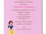 Disney Bridal Shower Invitation Wording Disney S Snow White Invitation Can Be Used for Any