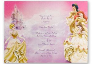 Disney Bridal Shower Invitations Disney All the Girls Bridal Shower Invitation