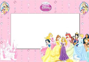 Disney Princess Birthday Invitation Templates Free Generous Princess Birthday Invitation Templates Gallery