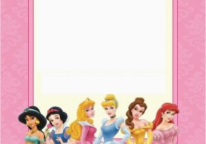 Disney Princess Birthday Invitations Free Printable Disney Princess Party Free Printable Mini Kit Editable