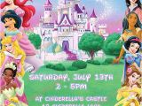 Disney Princess Birthday Invitations Free Printable Items Similar to Disney Princess Invitation Printable