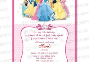 Disney Princess Birthday Invitations Free Templates 7 Best Of Disney Princess Free Printable Templates