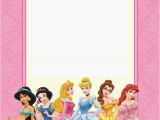Disney Princess Birthday Party Invitations Free Printables Disney Princess Party Free Printable Mini Kit Editable