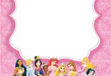 Disney Princess Birthday Party Invitations Free Printables Disney Princess Party Free Printable Party Invitations