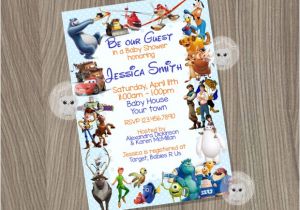 Disney themed Baby Shower Invites 30 Baby Shower Invitations Printable Psd Ai Vector