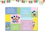Disney themed Baby Shower Invites Disney Baby Shower Invitations Templates