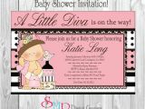 Diva Baby Shower Invitations Unavailable Listing On Etsy