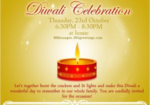 Diwali Invitation Cards for Party Diwali Invitations and Wordings 365greetings Com