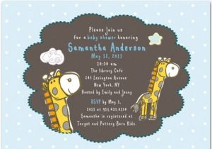 Diy Baby Shower Invitations for Boys Diy Giraffe Invitations Weddingbee 2015