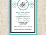 Diy Breakfast at Tiffany S Bridal Shower Invitations Printable Breakfast at Tiffanys Bridal Shower by