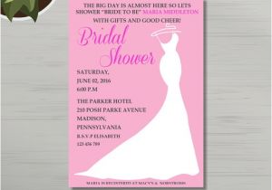 Diy Bridal Shower Invitations Templates Bridal Shower Invitation Template Diy Printable Wedding