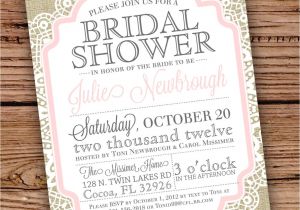 Diy Bridal Shower Invite Template Diy Wedding Shower Invitations Diy Bridal Shower