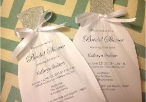 Diy Bridal Shower Invites How to Diy Bridal Shower Invitations We Tie the Knots