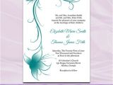 Diy Free Printable Bridal Shower Invitations 7 Best Of Diy Printable Wedding Invitation