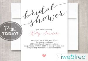 Diy Free Printable Bridal Shower Invitations Bridal Shower Invitation Bridal Shower Invitation