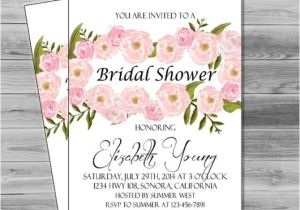 Diy Free Printable Bridal Shower Invitations Bridal Shower Invites Printable Wedding Shower Invitation