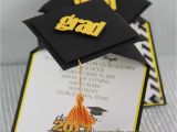 Diy Graduation Cap Invitations 3d Graduation Cap Pop Up Invitations Jinkys Crafts
