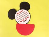 Diy Mickey Mouse Party Invitations A Diy Mickey Mouse Party Invitation Idea for A Mickey