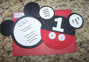 Diy Mickey Mouse Party Invitations Diy Mickey Mouse Invitations Template Best Template