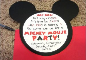 Diy Mickey Mouse Party Invitations Mickey Mouse Invitations Love to Be In the Kitchen