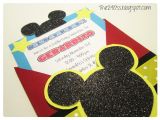 Diy Mickey Mouse Party Invitations the290ss Diy Mickey Mouse Invitation