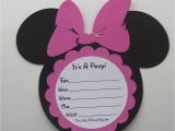 Diy Minnie Mouse Baby Shower Invitations Diy Minnie Mouse Invitations