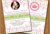 Diy Princess Baby Shower Invitations Items Similar to Little Princess Baby Shower Invitations