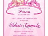 Diy Princess Baby Shower Invitations Princess Baby Shower Invitation Diy Princess Crown Baby