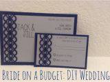 Diy Wedding Invitations and Rsvp Cards My Diy Wedding Invitations Runaway Teacher