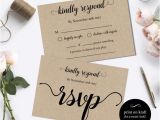 Diy Wedding Invitations and Rsvp Cards Wedding Rsvp Postcards Templates Rsvp Cards Wedding Diy