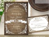 Diy Woodsy Wedding Invitations Rustic Wedding Invitation Printable Set Country Wedding