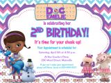 Doc Mcstuffins Birthday Invitation Template Doc Mcstuffins Birthday Party Invitation by Prettypaperpixels
