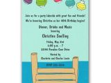 Dock Party Invitations Dock with Lights Invitations Clearance Paperstyle