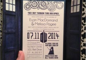 Doctor who Wedding Invitation Template thematique Series Doctor who Mariages forum Mariages Net