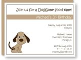 Dog Birthday Party Invitation Templates Dog Birthday Party Invitations Bagvania Invitations Ideas