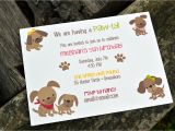 Dog Birthday Party Invitation Templates Dog themed Birthday Party Invitations Dolanpedia