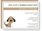Dog Party Invitation Template Dog Birthday Party Invitations Bagvania Invitations Ideas