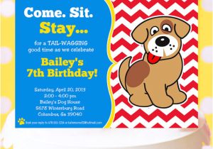 Dog Party Invitation Template Puppy Party Invitation Puppy Birthday Invitation Printable