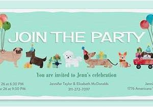 Dog Party Invitations Template Dog Party Invitations Dog Party Invitations for Simple