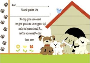 Dog Party Invitations Template Dog Party Invitations