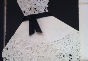 Doily Dress Bridal Shower Invitations Best 25 Doily Invitations Ideas On Pinterest