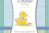 Donald Duck Baby Shower Invitations theme Duck Baby Shower Invitations