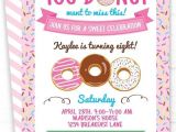 Donut Birthday Invitation Template Free Printable Donuts Invitation Templates Free