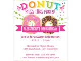 Donut Party Invitation Template Free 18 Birthday Invitations for Kids Free Sample Templates