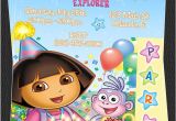 Dora Customized Birthday Invitations Items Similar to Custom Dora the Explorer Birthday Party