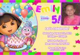 Dora Customized Birthday Invitations Personalized Printable Invitations