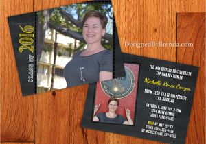Double Sided Graduation Invitations Cards Ideas with Double Sided Graduation Invitations Hd
