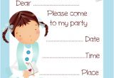 Download Birthday Invitation Template Girl Balloon Girl Birthday Party Invitation Free Download