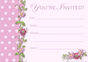 Downloadable Free Birthday Invitation Templates Free Printable Party Invitations Templates Party